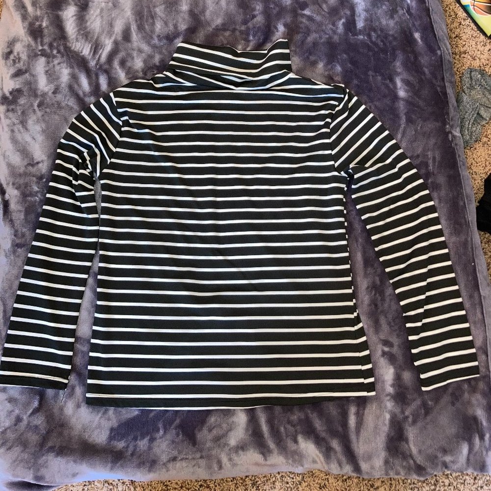 Classic Fashion Striped Turtleneck (NEW!)